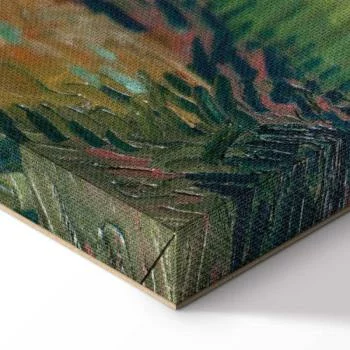 Obraz - Vincent Van Gogh – Krajobraz z zamkiem Auvers o zachodzie słońca - obrazek 8