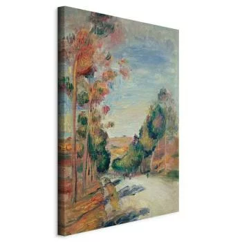 Obraz - Paysage d\'Essoyes (Pierre-Auguste Renoir)