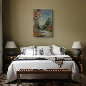 Obraz - Pierre-Auguste Renoir  – Krajobraz Essoyes - obrazek 6