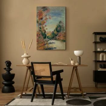 Obraz - Pierre-Auguste Renoir  – Krajobraz Essoyes - obrazek 7