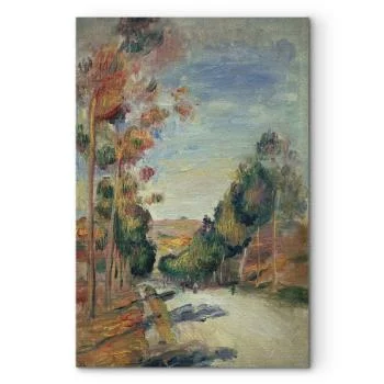 Obraz - Pierre-Auguste Renoir  – Krajobraz Essoyes - obrazek 2