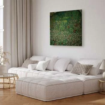 Obraz - Gustav Klimt – Gartenlandschaft mit Bergkuppe - obrazek 5