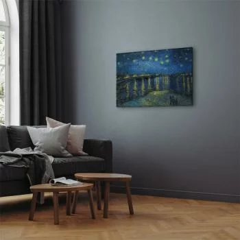 Obraz - Vincent van Gogh – Gwieździsta noc nad Rodanem - obrazek 5