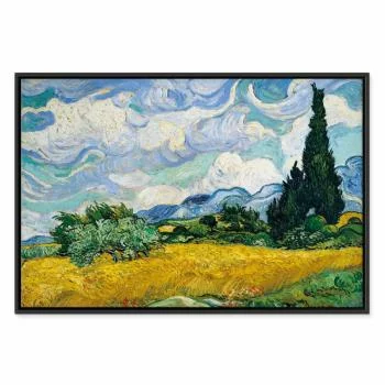Obraz - Vincent Van Gogh – Pole pszenicy z cyprysami - obrazek 2