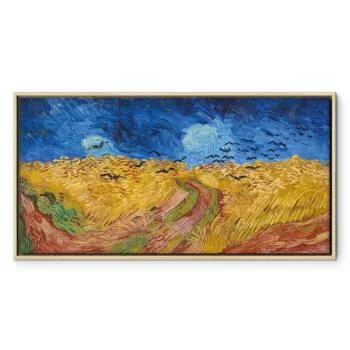 Obraz - Vincent van Gogh – Pole pszenicy z krukami - obrazek 2