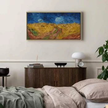 Obraz - Vincent van Gogh – Pole pszenicy z krukami - obrazek 6