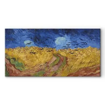 Obraz - Vincent van Gogh – Pole pszenicy z krukami - obrazek 2