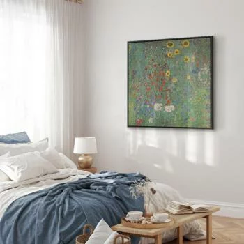 Obraz - Gustav Klimt – Ogród wiejski ze słonecznikami - obrazek 6