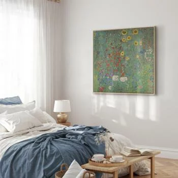 Obraz - Gustav Klimt – Ogród wiejski ze słonecznikami - obrazek 6