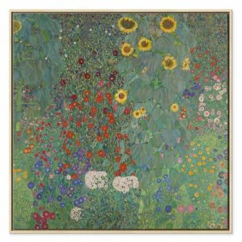 Obraz - Gustav Klimt – Ogród wiejski ze słonecznikami - obrazek 2