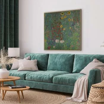 Obraz - Gustav Klimt – Ogród wiejski ze słonecznikami - obrazek 5