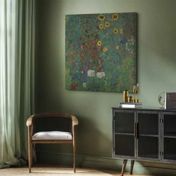 Obraz - Gustav Klimt – Ogród wiejski ze słonecznikami - obrazek 5