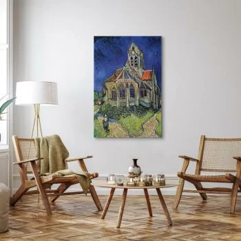 Obraz - Vincent van Gogh – Kościół w Auvers - obrazek 5