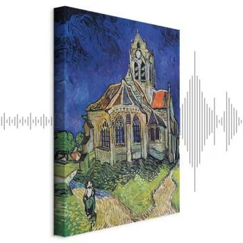 Obraz - Vincent van Gogh – Kościół w Auvers
