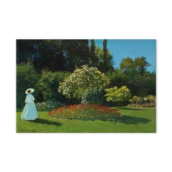 Obraz - Claude Monet – Kobieta w ogrodzie - obrazek 2