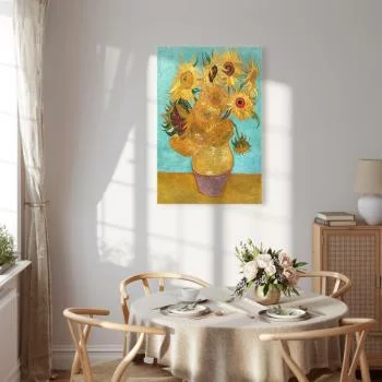 Obraz - Vincent van Gogh – Słoneczniki II - obrazek 7