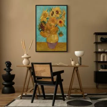 Obraz - Vincent van Gogh – Słoneczniki II - obrazek 7