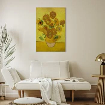 Obraz - Vincent van Gogh – Martwa natura: wazon z piętnastoma słonecznikami - obrazek 5