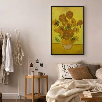 Obraz - Vincent van Gogh – Martwa natura: wazon z piętnastoma słonecznikami - obrazek 6