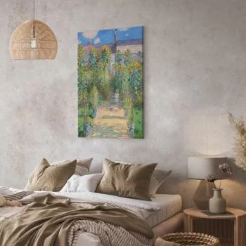 Obraz - Claude Monet – Ogród Moneta w Vétheuil - obrazek 6