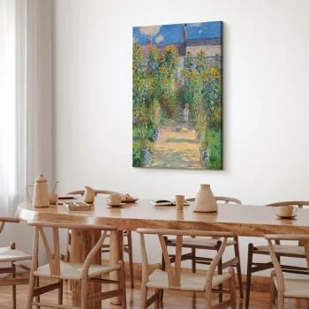 Obraz - Claude Monet – Ogród Moneta w Vétheuil - obrazek 7