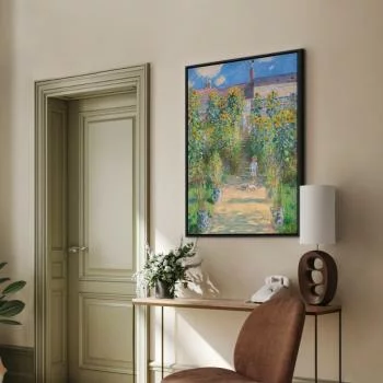 Obraz - Claude Monet – Ogród Moneta w Vétheuil - obrazek 5