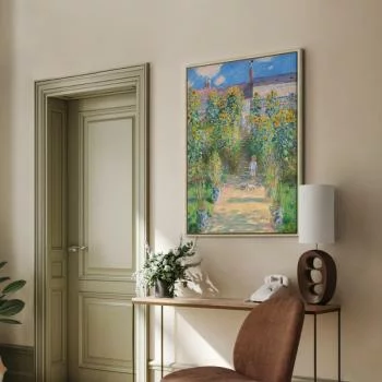 Obraz - Claude Monet – Ogród Moneta w Vétheuil - obrazek 5