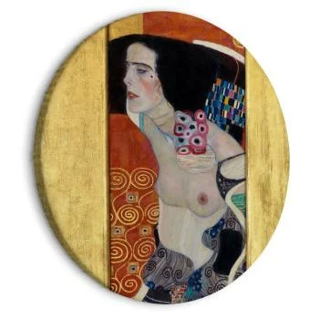 Obraz okrągły - Judyta II, Gustav Klimt