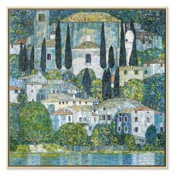 Obraz - Gustav Klimt – Kościół w Cassone - obrazek 2