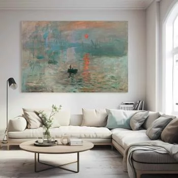 Obraz XXL - Claude Monet – Impresja, wschód słońca - obrazek 5