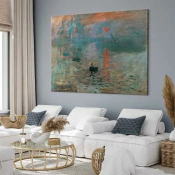 Obraz XXL - Claude Monet – Impresja, wschód słońca - obrazek 6