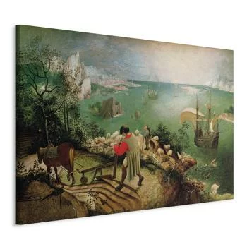 Obraz - Pieter Bruegel (starszy) – Pejzaż z upadkiem Ikara
