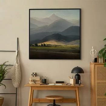 Obraz - Caspar David Friedrich – Wielkie góry - obrazek 7