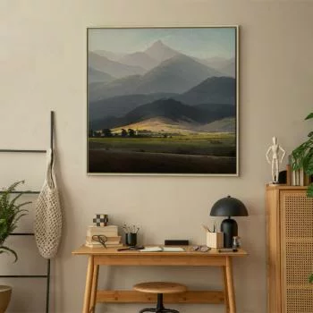Obraz - Caspar David Friedrich – Wielkie góry - obrazek 7