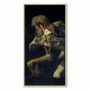 Obraz - Francisco Goya – Saturn pożerający własne dzieci - obrazek 2