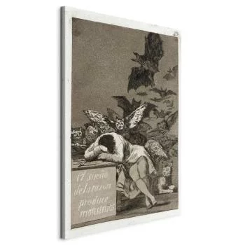 Obraz - Francisco Goya – Gdy rozum śpi, budzą się demony