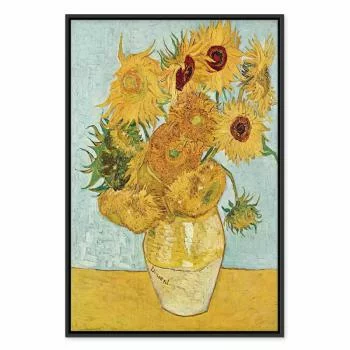 Obraz - Vincent van Gogh –  Martwa natura: wazon z dwunastoma słonecznikami - obrazek 2