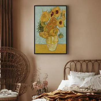 Obraz - Vincent van Gogh –  Martwa natura: wazon z dwunastoma słonecznikami - obrazek 6