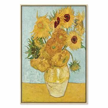 Obraz - Vincent van Gogh –  Martwa natura: wazon z dwunastoma słonecznikami - obrazek 2