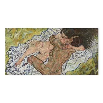 Obraz - Egon Schiele – Uścisk (Kochankowie II) - obrazek 2