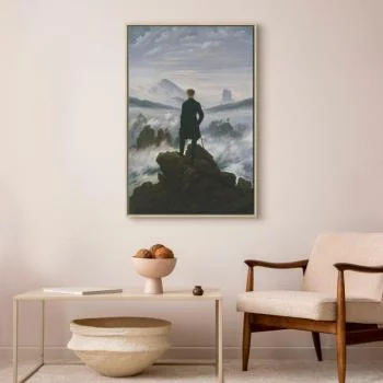 Obraz - Caspar David Friedrich – Wędrowiec nad morzem mgły - obrazek 5