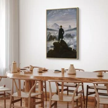 Obraz - Caspar David Friedrich – Wędrowiec nad morzem mgły - obrazek 7