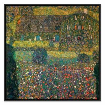 Obraz - Gustav Klimt – Country House on the Attersee Lake - obrazek 2