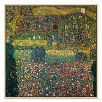 Obraz - Gustav Klimt – Country House on the Attersee Lake - obrazek 2