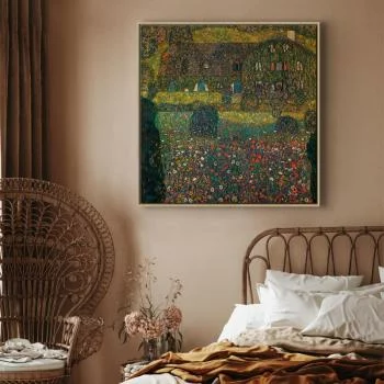 Obraz - Gustav Klimt – Country House on the Attersee Lake - obrazek 6
