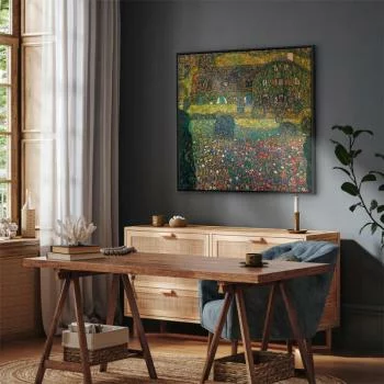 Obraz - Gustav Klimt – Country House on the Attersee Lake - obrazek 7