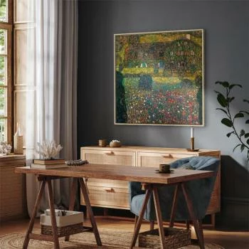 Obraz - Gustav Klimt – Country House on the Attersee Lake - obrazek 7