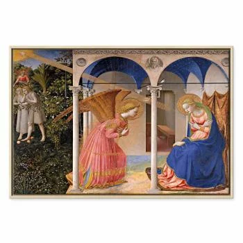 Obraz - Fra Angelico – Zwiastowanie - obrazek 2