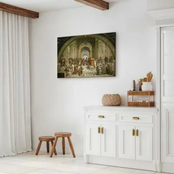 Obraz - Rafael Santi – Szkoła Ateńska - obrazek 7