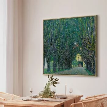 Obraz - Gustav Klimt – Aleja drzew w parku przy zamku Kammer - obrazek 7